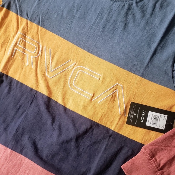 RVCA MENS LONG SLEEVE SHIRT NEW - Picture 2 of 3